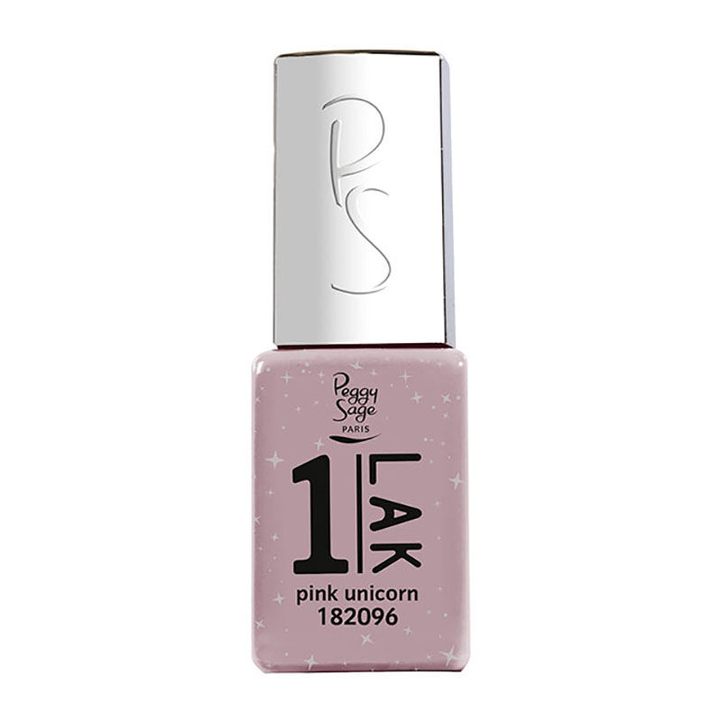1-LAK vernis semi-permanent 3 en 1 pink unicorn