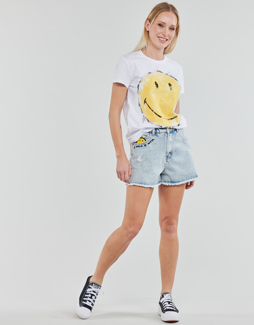 Desigual - DENIM_CAT SMILE - Bleu Clair