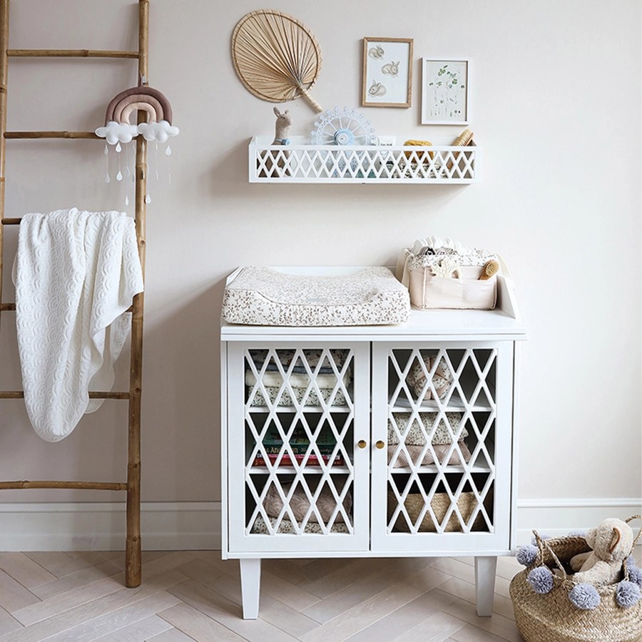 Cam Cam® COPENHAGEN Harlequin Wickeltisch weiß