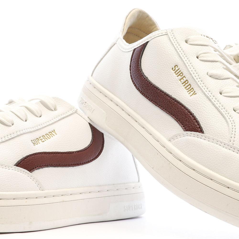 Superdry Baskets Blanches Homme Superdry Lux Low Trainer