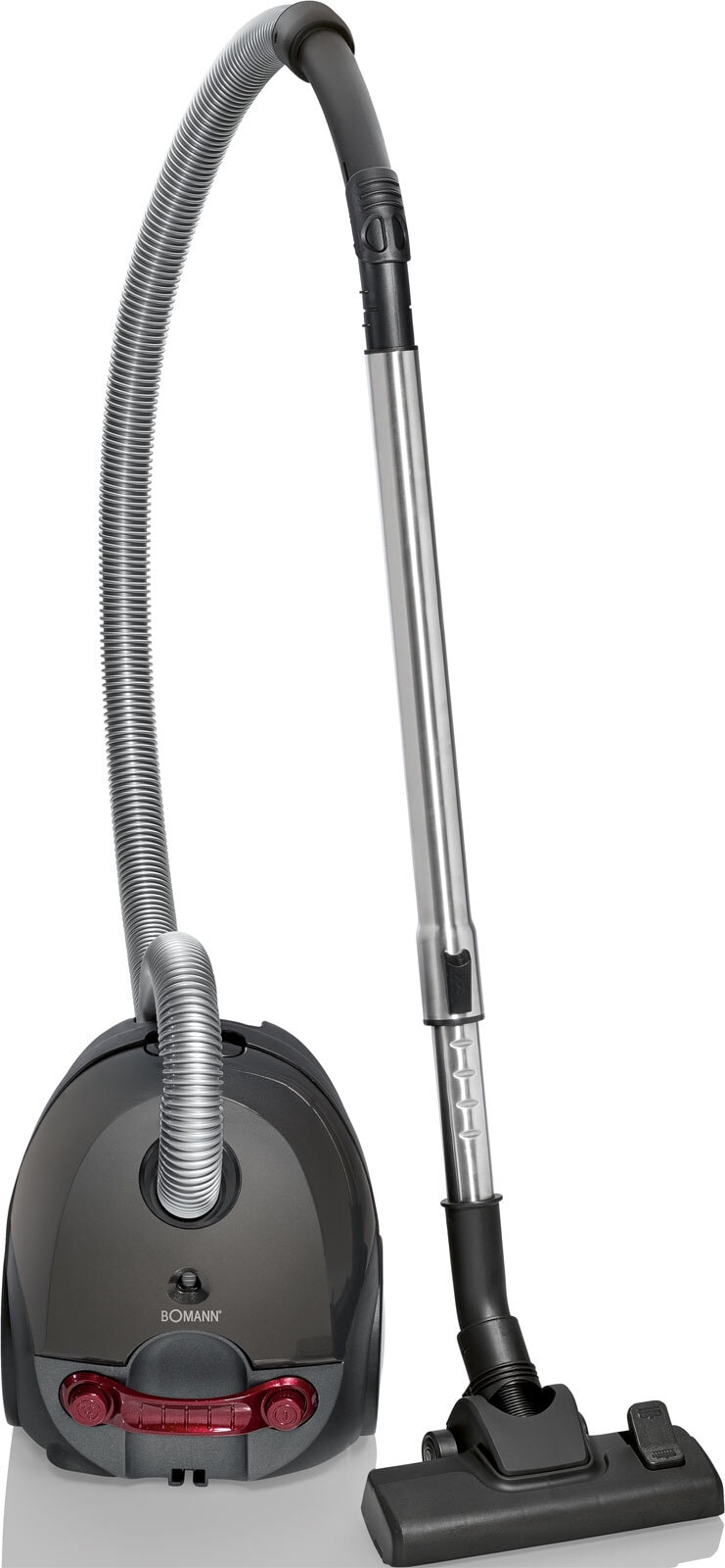 BOMANN Bodenstaubsauger BS 9019 CB N, grau 700 Watt