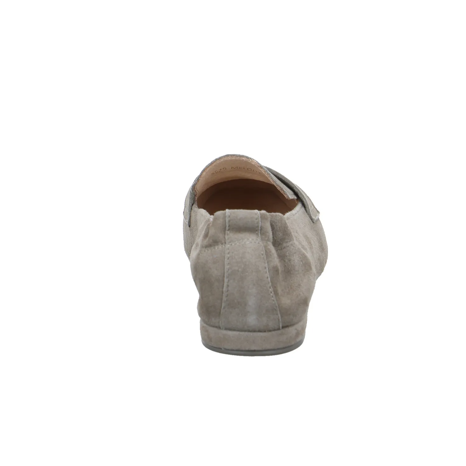 APPLE OF EDEN Slipper Taupe Leder  mit Lederfutter