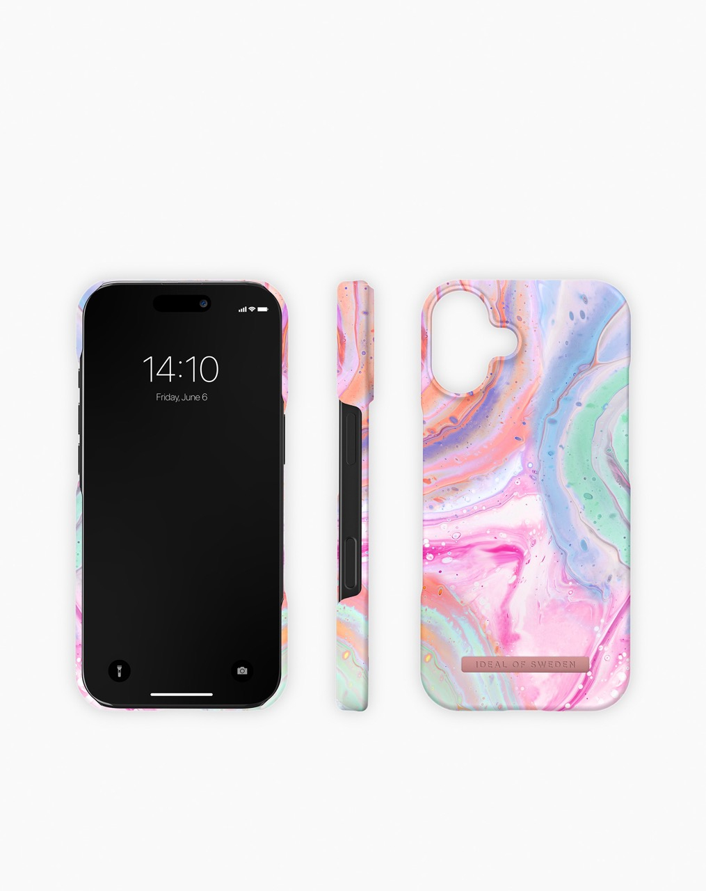 iPhone 16 MagSafe Hardcase Hülle Recycled (IDFCMS-I2461-511) - Pastel Marble