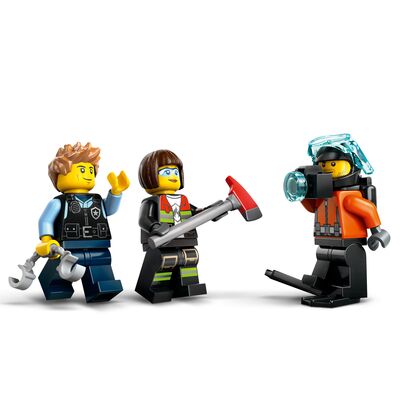 LEGO City 60462 Pakke med helikopter, brannbil og ubåt