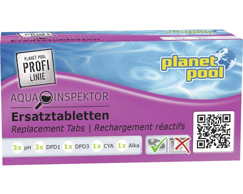 pH/chloortesttabletten, 9 stuks