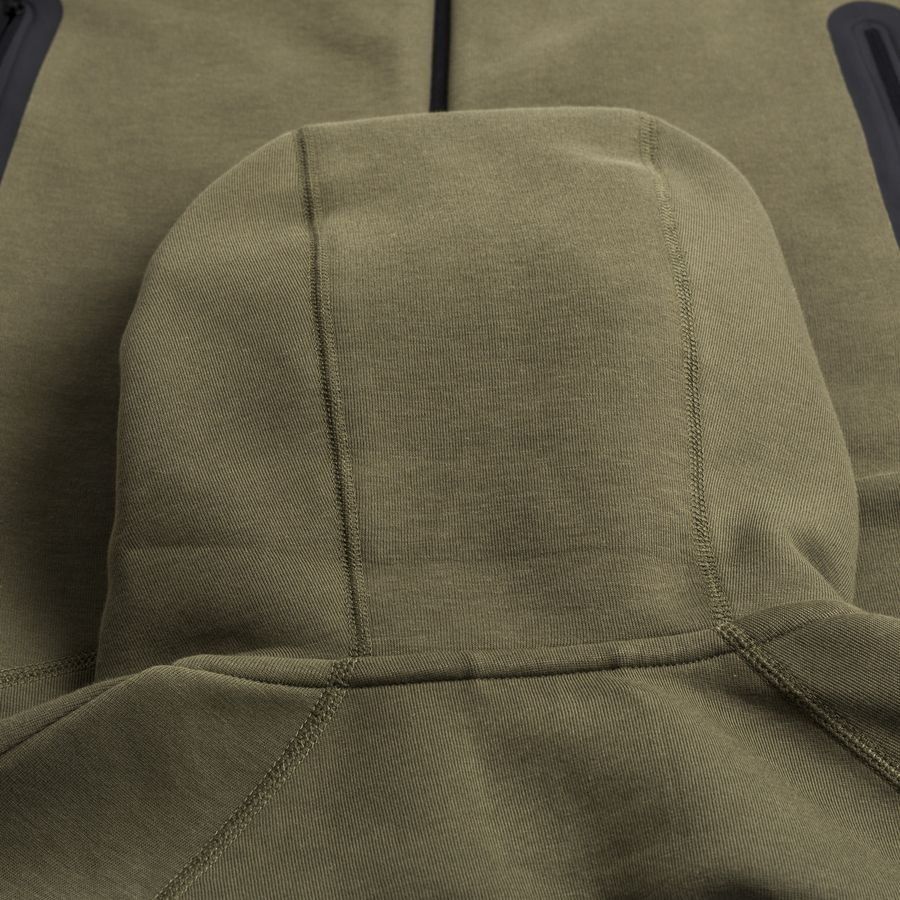 Nike Sweat à Capuche NSW Tech Fleece 24 FZ - Vert/Noir