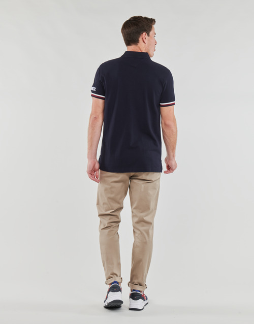 Tommy Hilfiger - MONOTYPE GS CUFF SLIM POLO Marino
