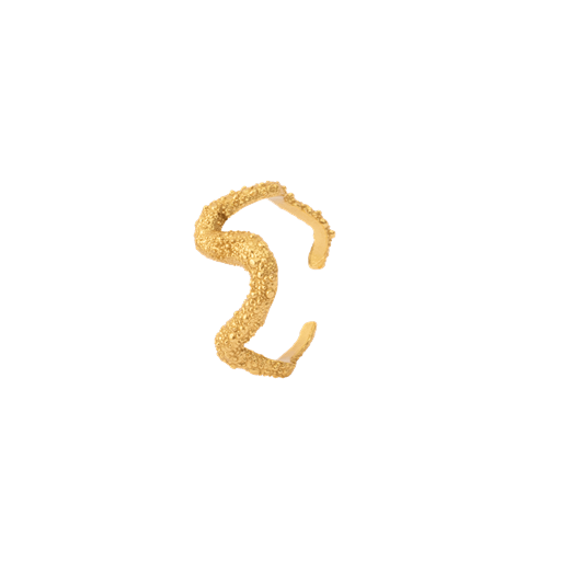 House Of Vincent Astley Ring, Gold Plated