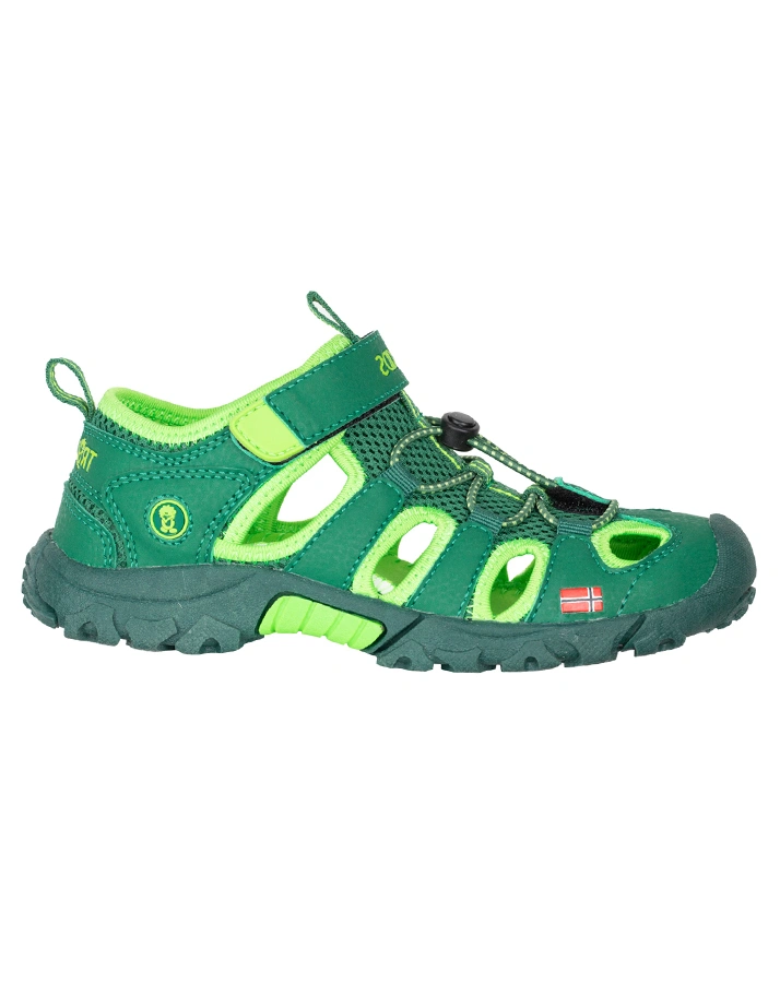 Trekking-SandaKids KRISTIANSAND in dark green/light green