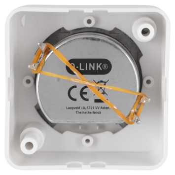 Q-Link coax contactdoos rtv eind/rijgbaar opbouw wit