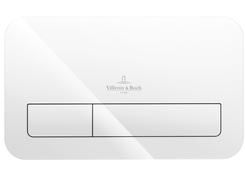 Villeroy & Boch ViConnect bedieningsplaat 200G wit glans