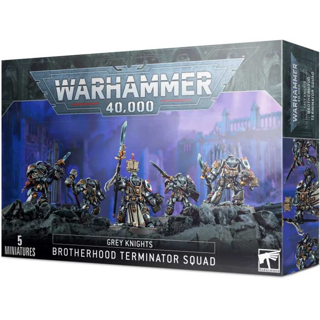 Warhammer 40K : Grey Knights - Brotherhood Terminator Squad