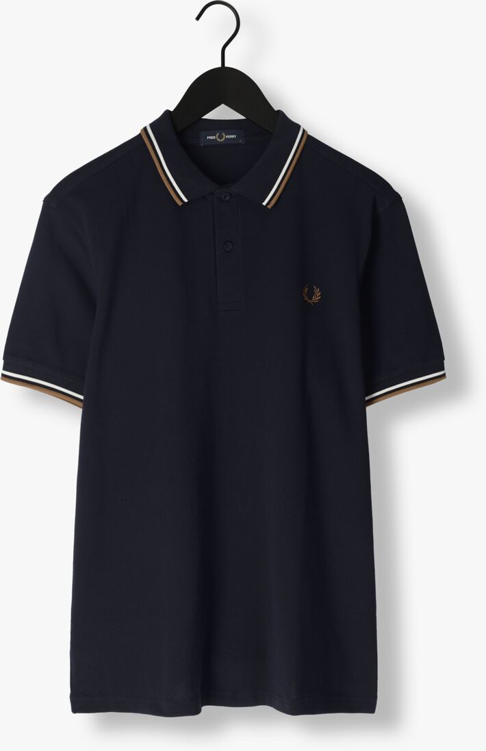 FRED PERRY donkerblauwe fred perry polo the twin tipped fred perry shirt