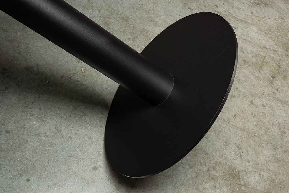 Eettafel Colon Ø140 eiken choco