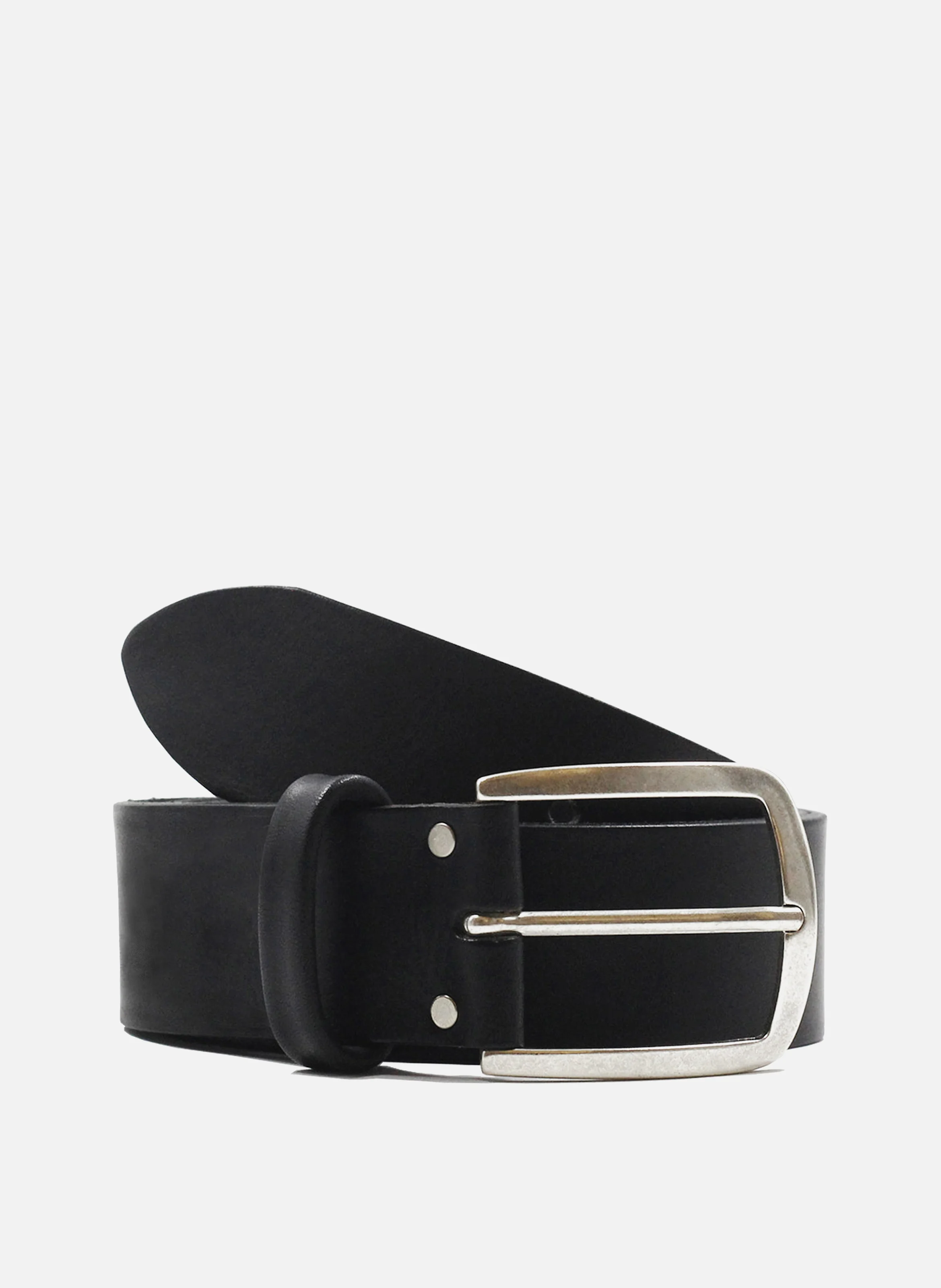 Ceinture paris cuir lisse | Noir