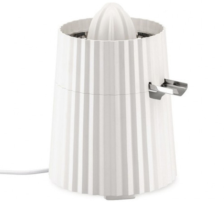 Presse-agrumes blanc plissé - Alessi