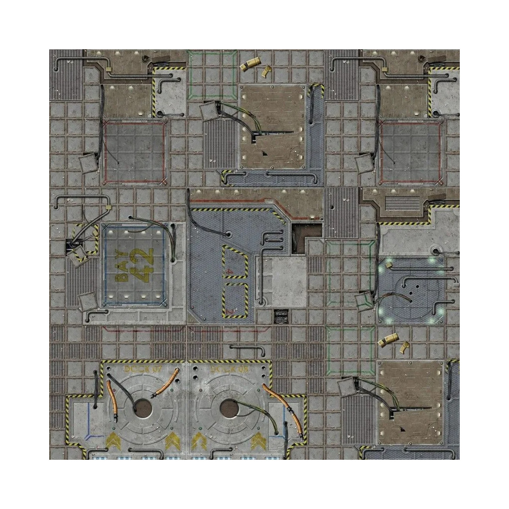 Frontier Sci-fi Gaming Mat 2x2