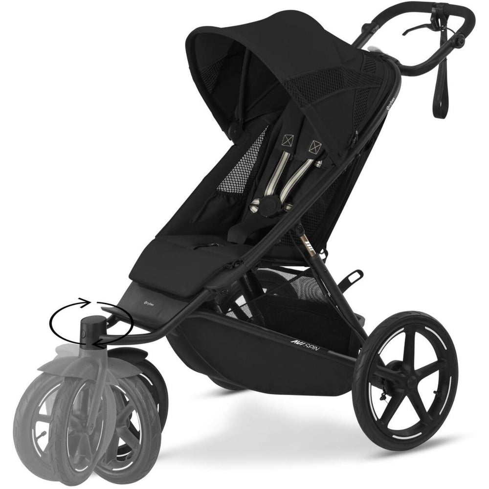 Køb Cybex Avi Spin BLK Moon Black Black
