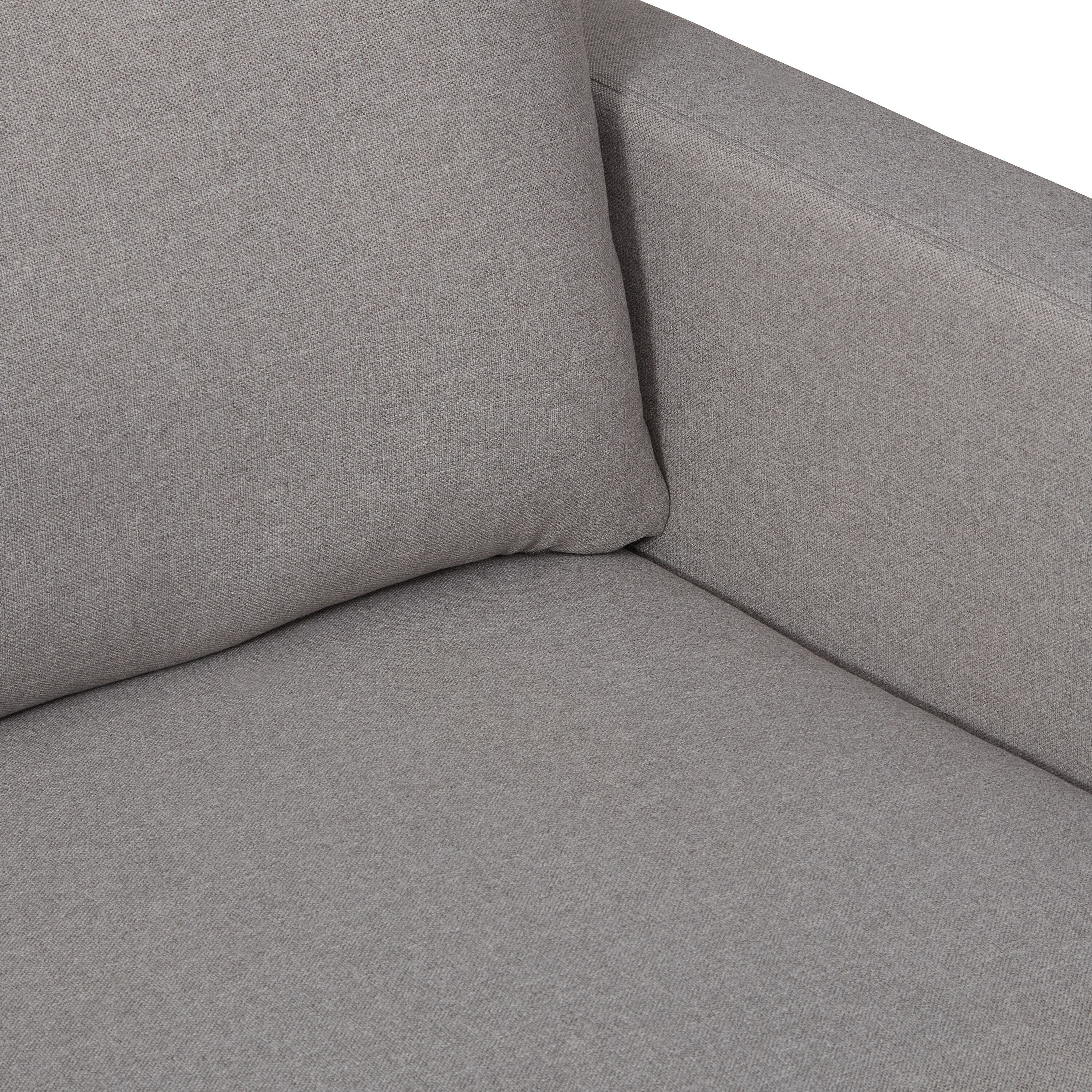 KARAN St Satya - Hellgrau / B: 202.0 cm x T: 87.0 cm x H: 81.0 cm