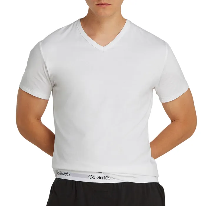 Calvin Klein SS V-neck T-shirts Heren (3-pack)