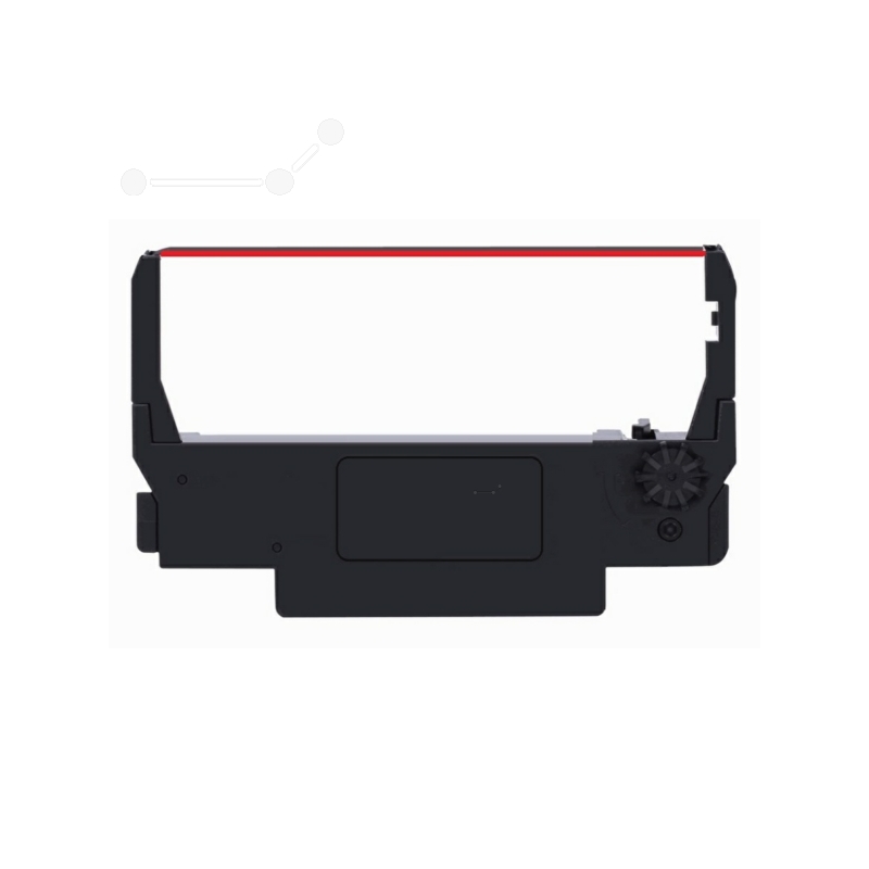 Epson S015376 Farbband, schwarz/rot