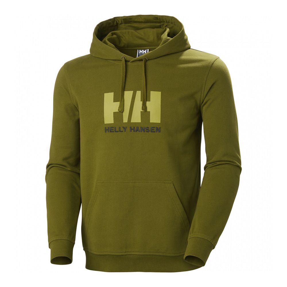 Helly Hansen HH LOGO - Sweat Homme olive green