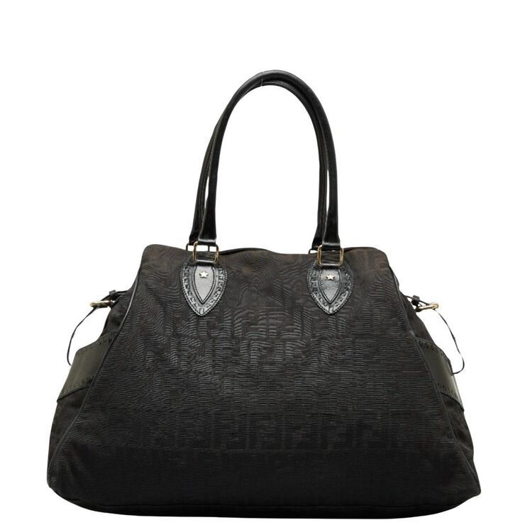 Fendi Vintage Fendi Handbag Black