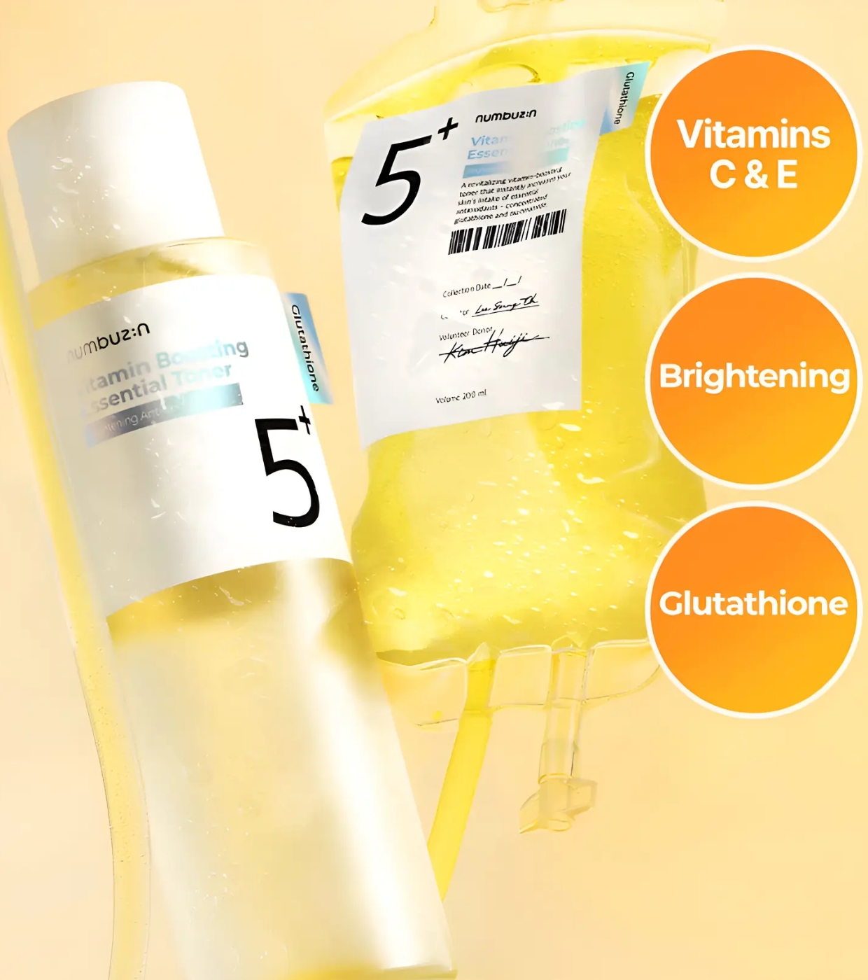 Numbuzin - Tônico Revitalizante No.5+ Vitamin Boosting Essential