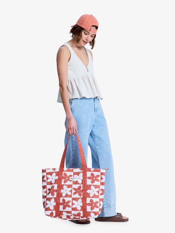 Gold Dust Girl Tote bag Orange Femme