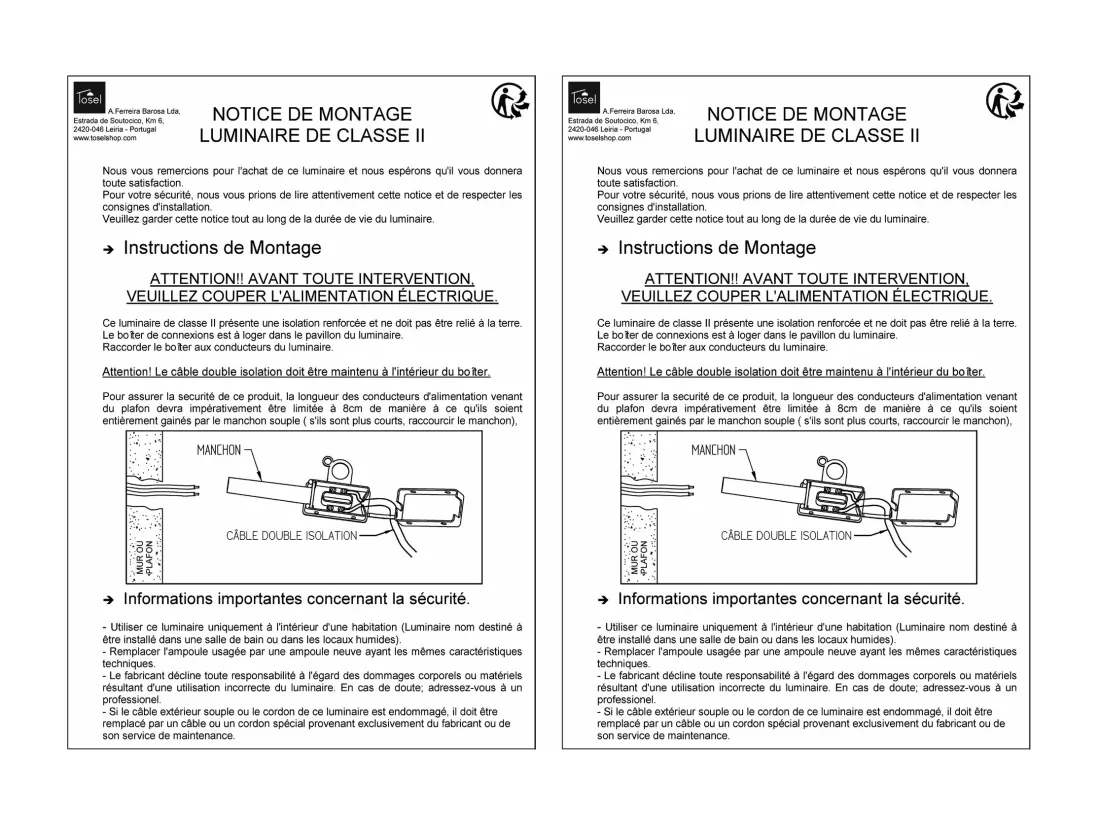 Lampe a poser trepied métal,blanc 62 cm.