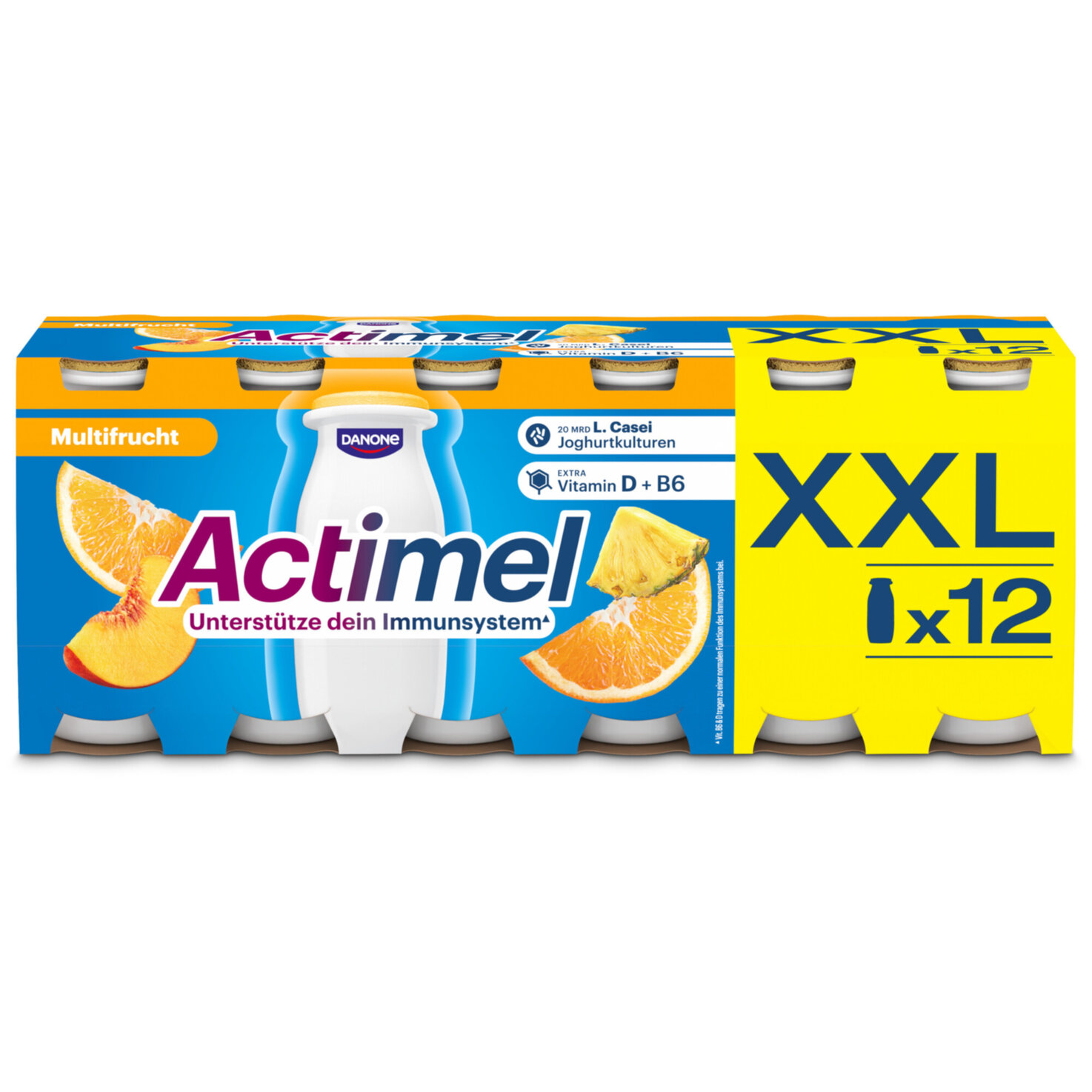 Actimel Joghurtdrink Multifrucht 12x100g