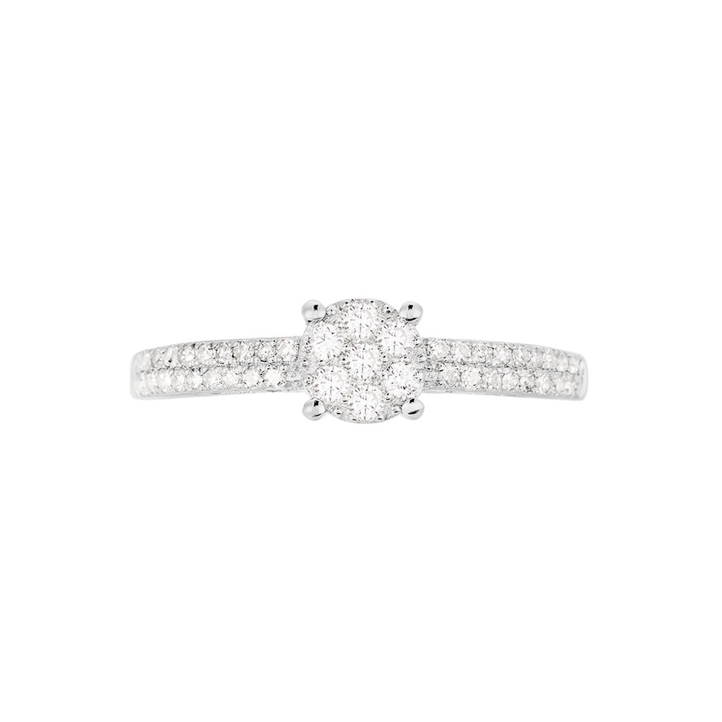 Bague Julia Or Blanc Diamant