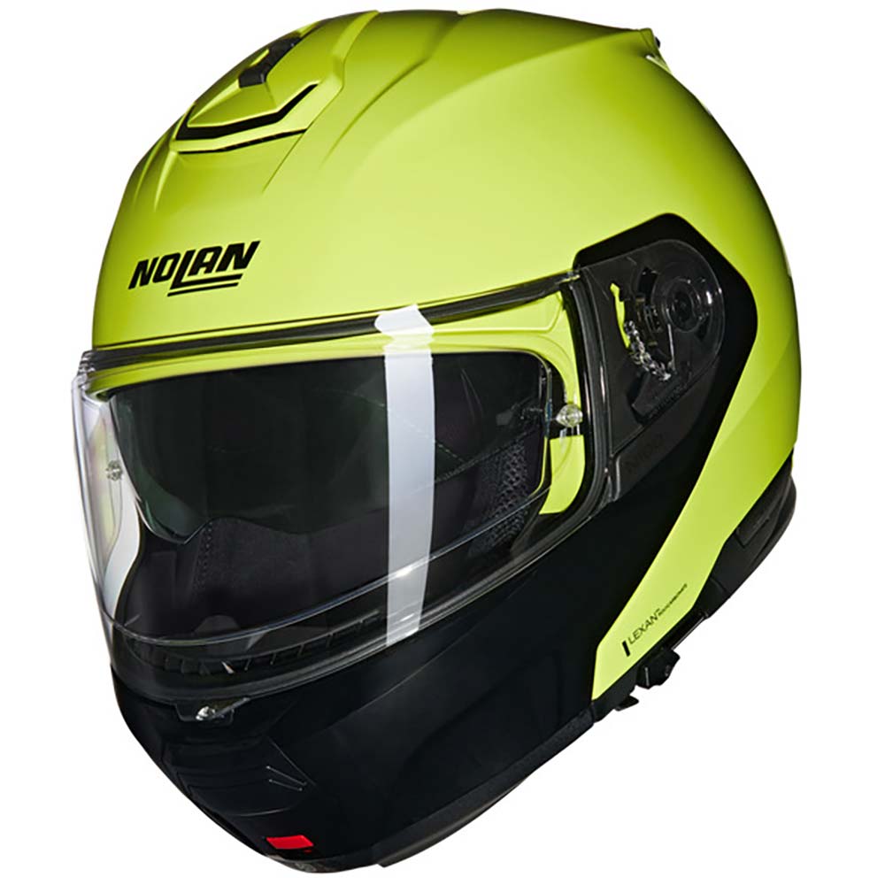 Nolan - Casque N100-6 Mivedi N-Com Vert fluo / Brillant