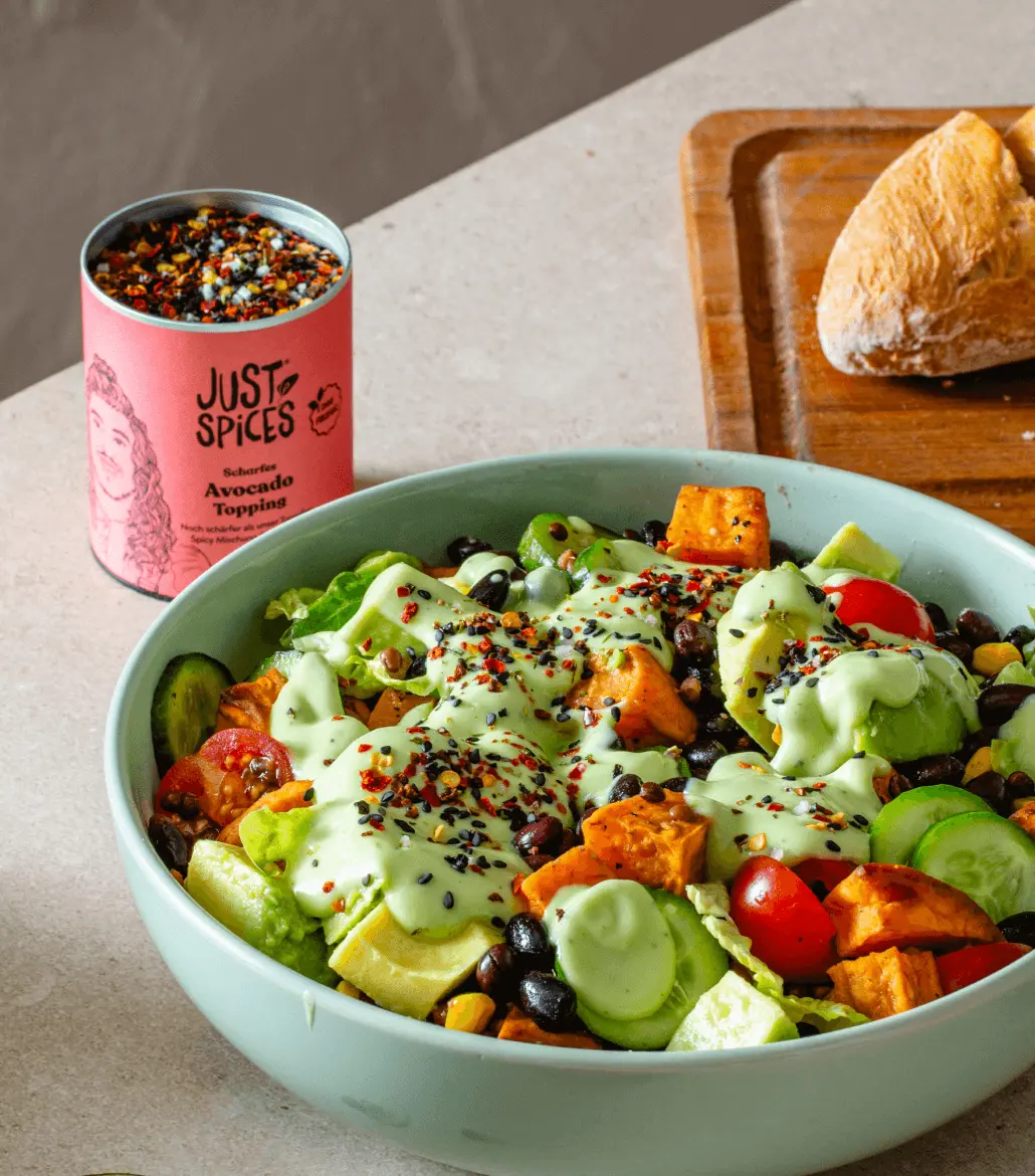 Scharfes Avocado Topping