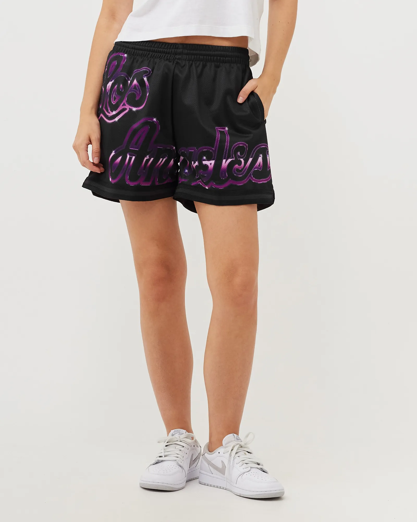 Mitchell & Ness WMNS BIG FACE 4.0 SHORTS LOS ANGELES LAKERS