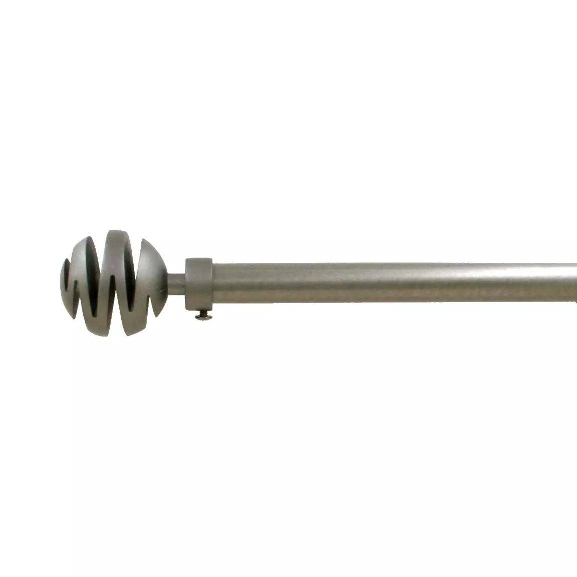 Kit de tringle extensible (L120 - L210 cm / D19 mm) Villalouise Gris
