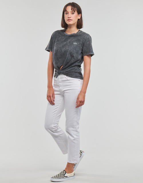 Vans - JUNIOR V WASH KNOT TEE - Noir
