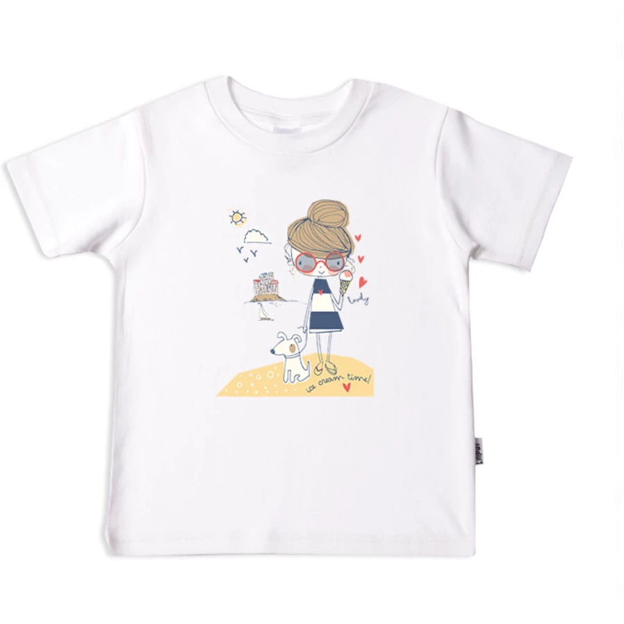 Liliput Kurzarmshirt weiß