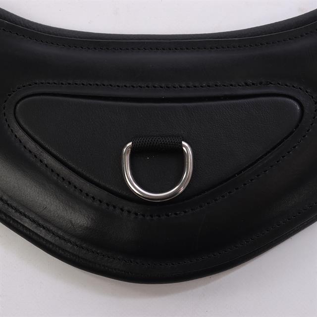 Dressuursingel HORSEGEAR HGLuxe Leather Zwart