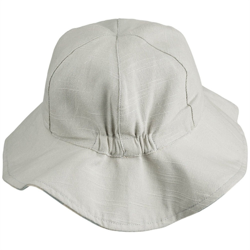 Amelia Solhat Stripe Mustard/White - LieWood