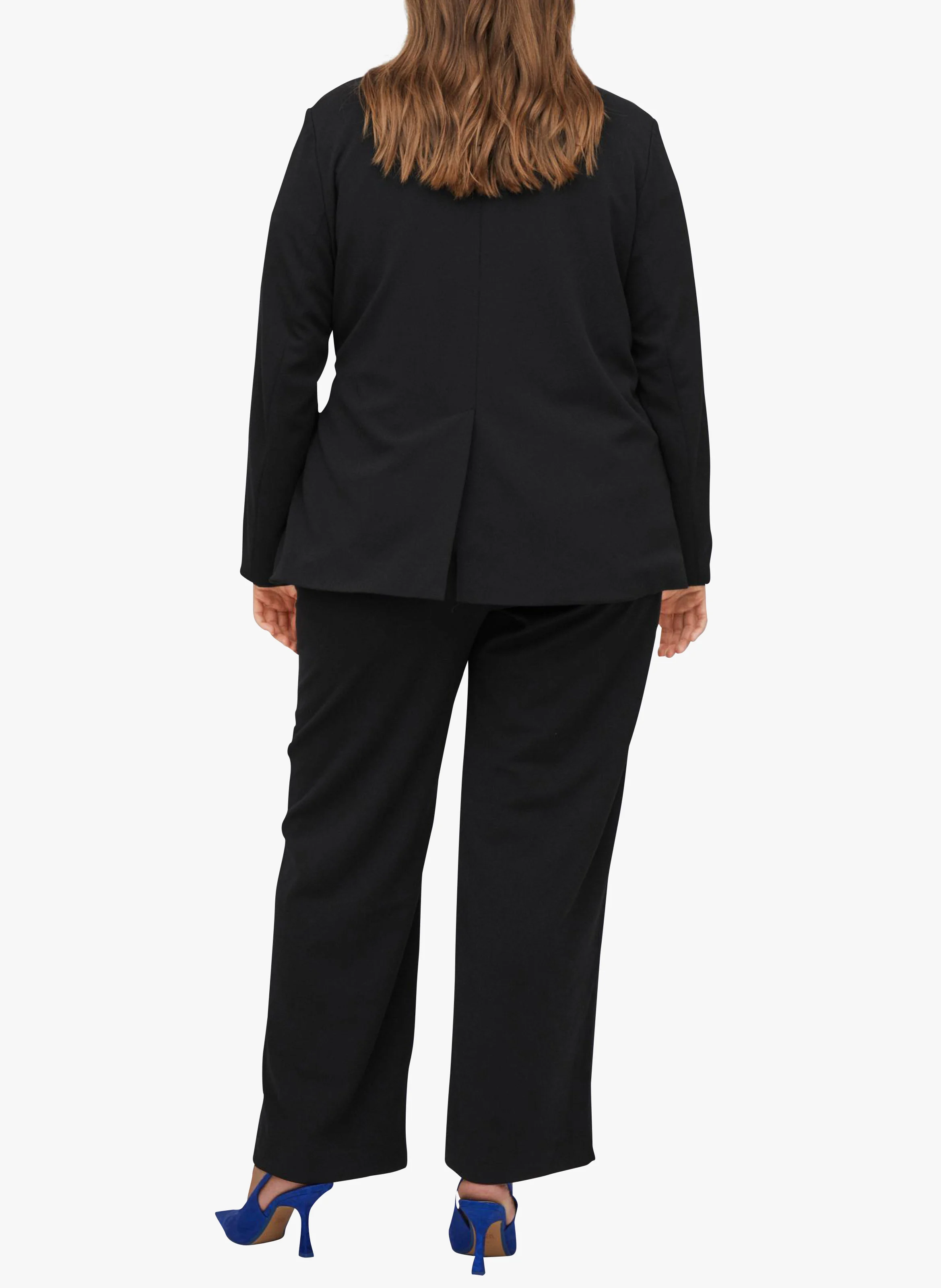 Veste de blazer fluide | Noir