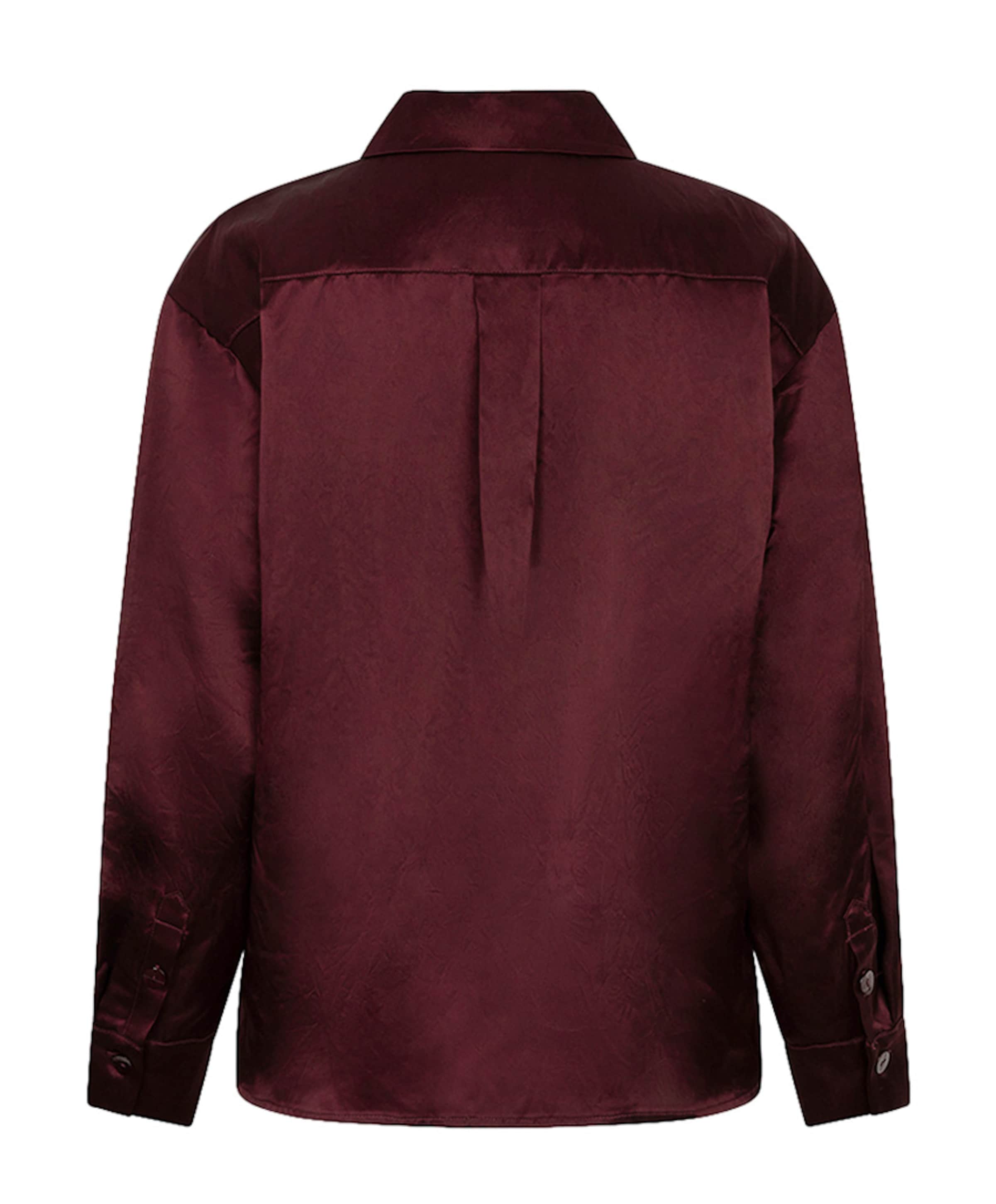 EsQualo Dames blouse bordeaux