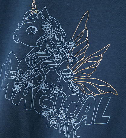 Name It T-shirt - NmfKiri - Dark Denim