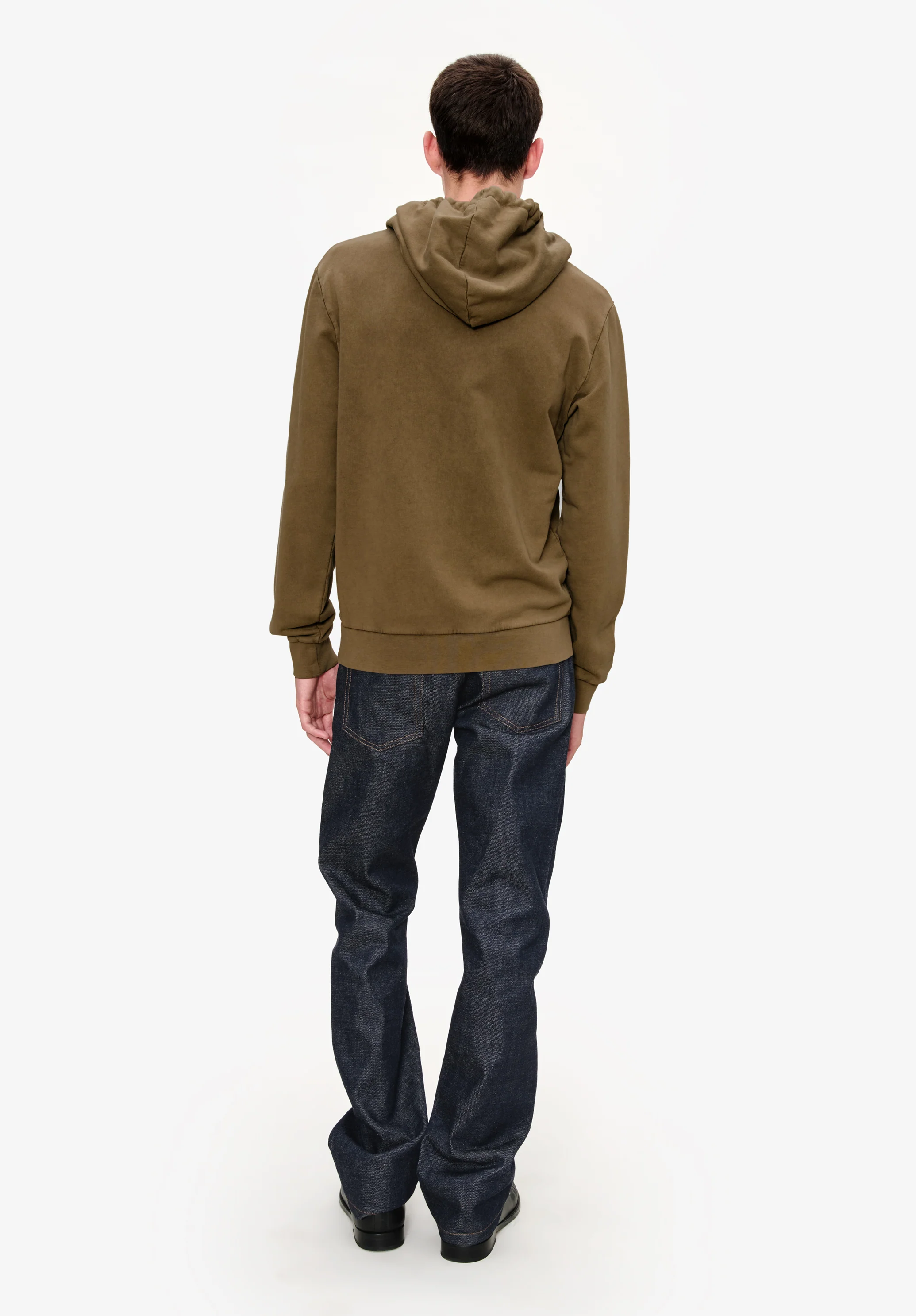 hoodie standard grand vpc - Kaki clair/blanc casse
