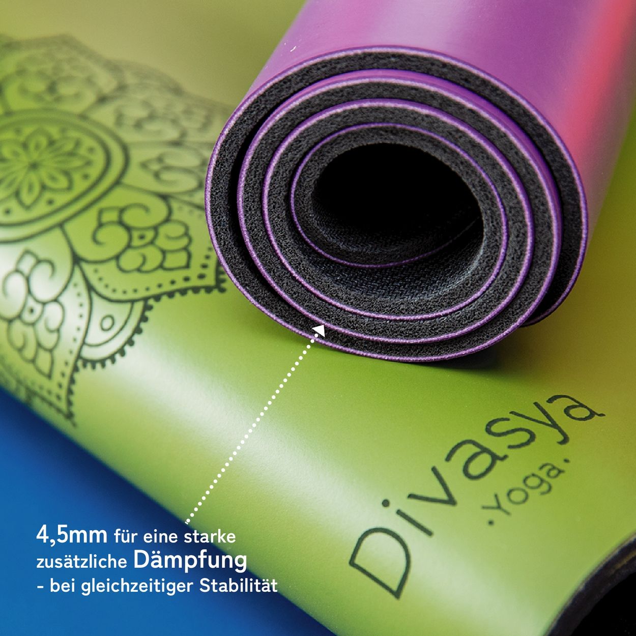 DIVASYA Yoga Knie Pad