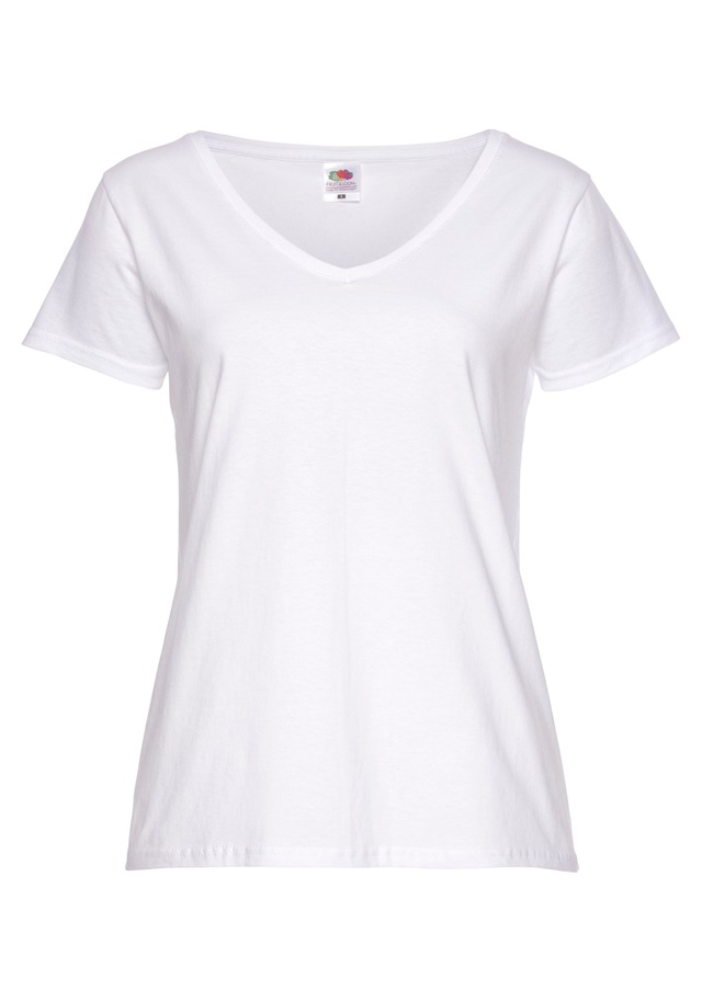 Fruit of the Loom V-Shirt »Lady-Fit Valueweight V-Neck«, 2 Stk.