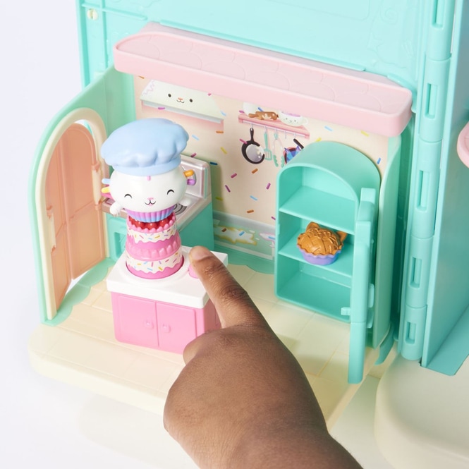 Gabby's Dollhouse - Küche mit Kuchi Katzenfigur