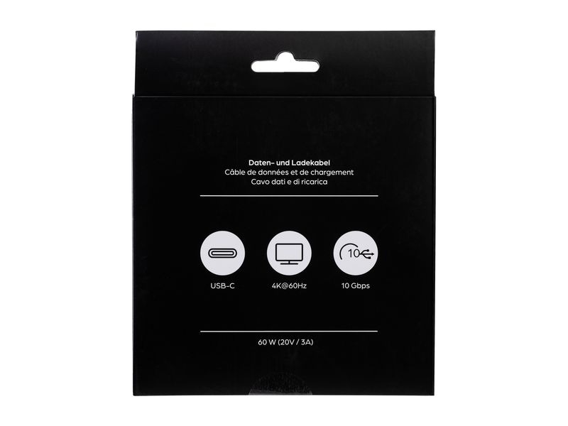 onit USB4-Kabel Pro USB C - USB C 5 m, Abgewinkelt Verbindungskabel mit rechtwinkligem Stecker an einem Ende