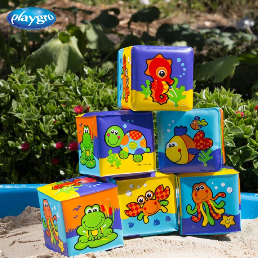 playgro Badespiel Würfel 6 Stück