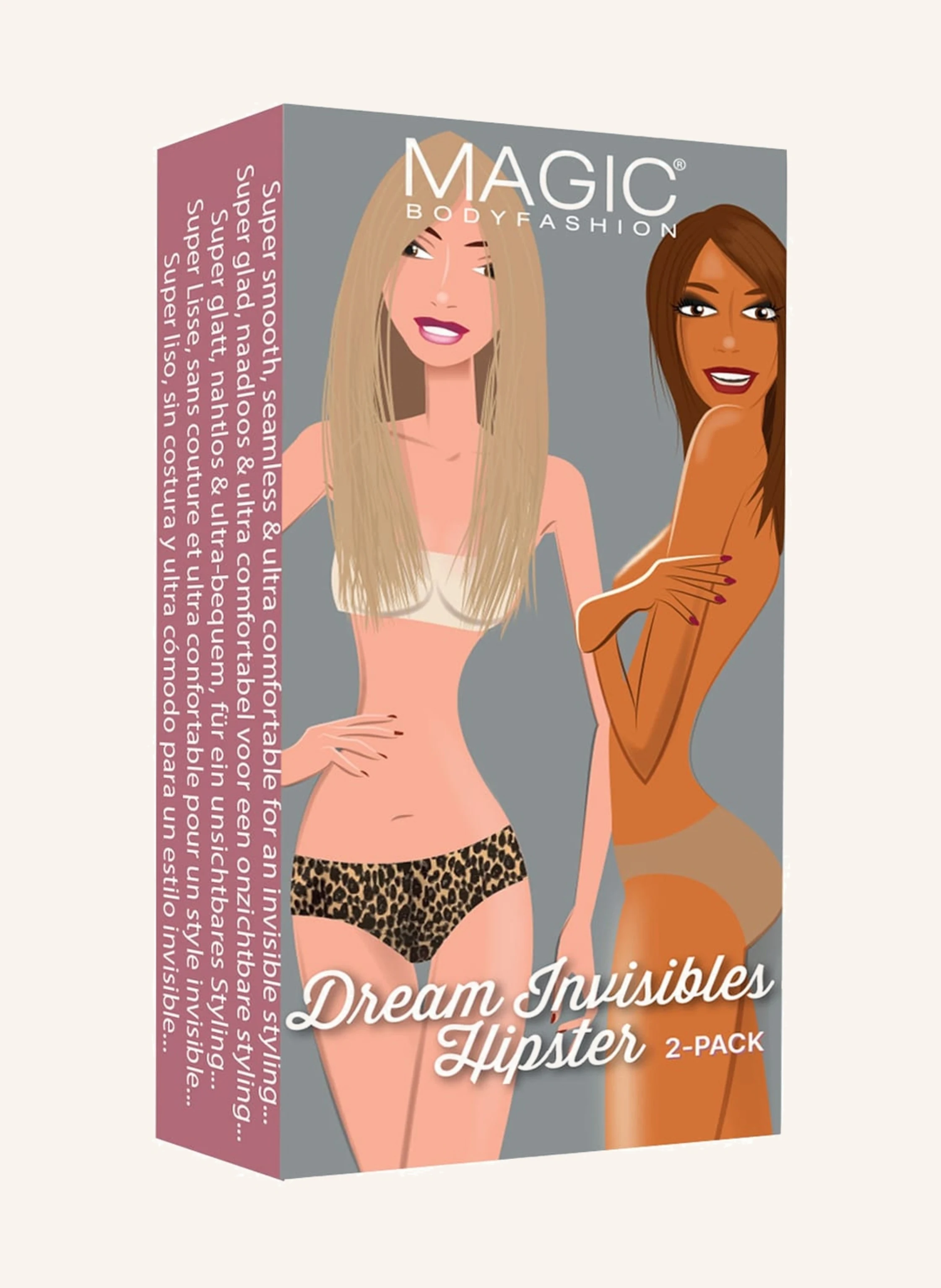MAGIC Bodyfashion 2er-Pack Panties DREAM INVISIBLE